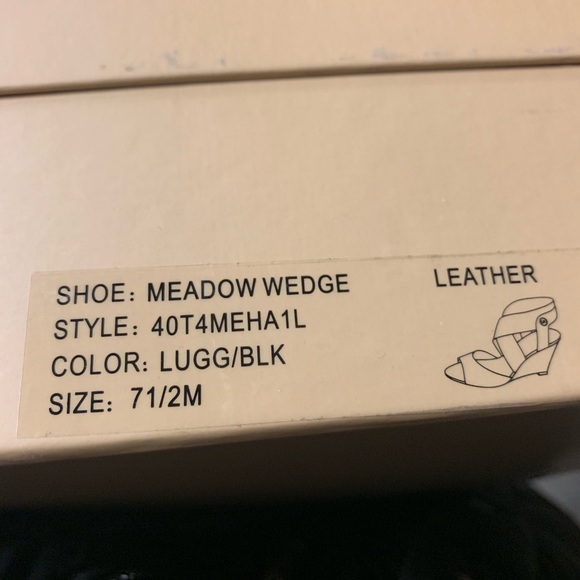 Michael Kor’s Black and Tan Wedges - Picture 4 of 4